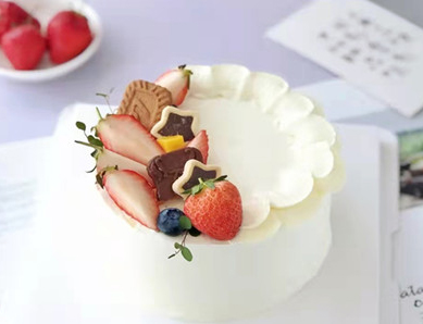 白山裱花蛋糕