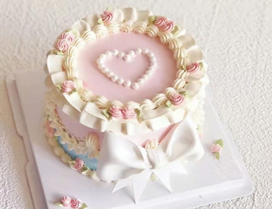 白山裱花蛋糕